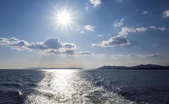 空と海と太陽 空と海と太陽の写真