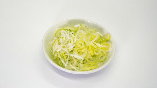 刻みネギ 薬味 白背景 料理素材 刻みネギ 薬味 白背景 料理素材の写真