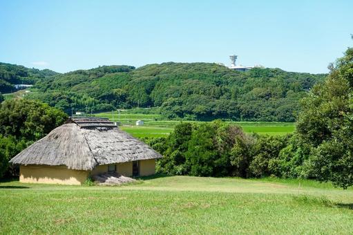 【壱岐】原の辻遺跡 【壱岐】原の辻遺跡 原の辻遺跡,遺跡,史跡の写真素材