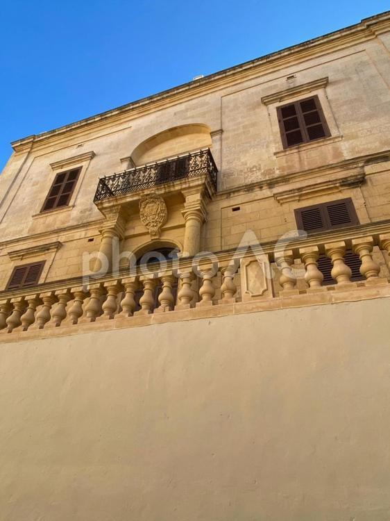 ゴゾ島の街並み 海外,ヨーロッパ,マルタの写真素材