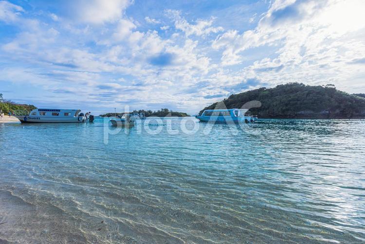 沖縄県・石垣島　川平湾の絶景 川平湾,石垣島,海の写真素材