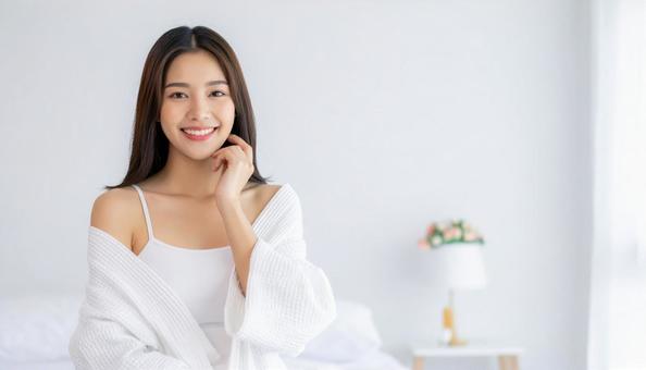 若い女性のビューティー 若い女性のビューティーの写真