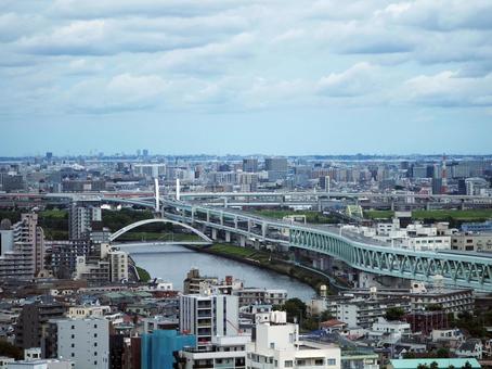 東京の街並み 東京の街並みの写真