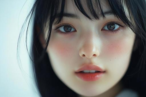 微笑みの美しい日本女性 微笑みの美しい日本女性の写真