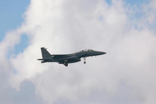 F-15E ストライクイーグル F-15E ストライクイーグル fー15,ストライクイーグル,戦闘機の写真素材