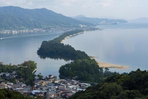天橋立 天橋立,日本三景,砂洲の写真素材