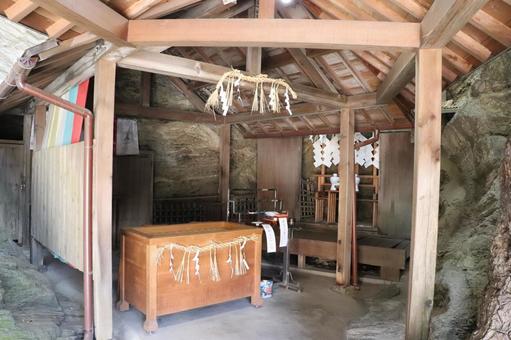 鹽竈神社　輿の窟 鹽竈神社,輿の窟,しおがまじんじゃの写真素材