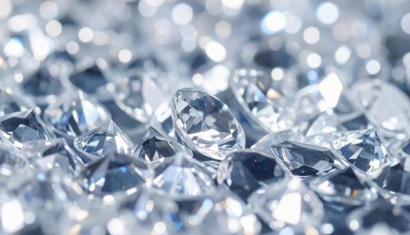 キラキラしたダイヤモンドの写真