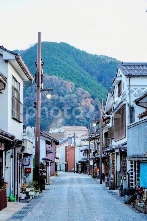 岡山県真庭市の勝山町並み保存地区 勝山,真庭,歴史の写真素材