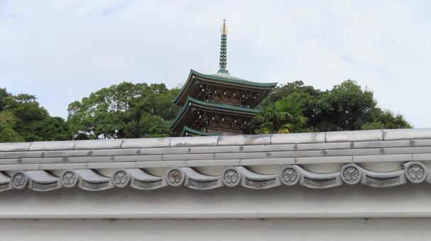 隨念寺 三重塔 隨念寺 三重塔の写真