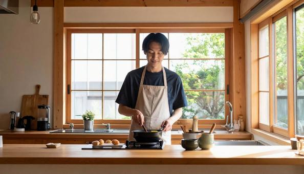 料理男子イメージ 料理男子イメージの写真