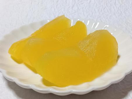 りんごのコンポート コンポート,りんご,スイーツの写真素材