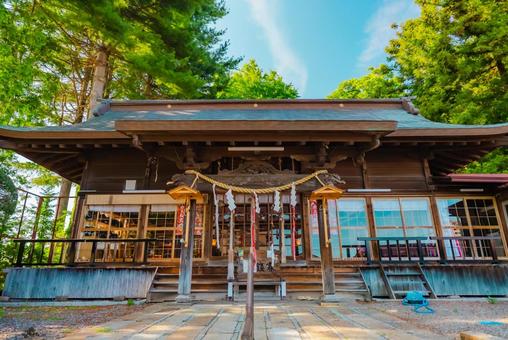 【青森】本八戸のおがみ神社 2025 青森,本八戸,駅の写真素材