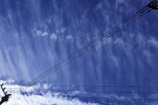 波のような雲の写真