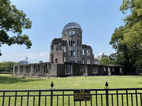 世界遺産の原爆ドーム