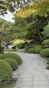 【由志園】庭園を散策 由志園,庭園,散策の写真素材