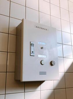 制御盤 制御盤,凍結予防制御盤,寒冷地の写真素材