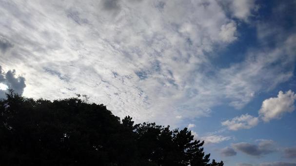 秋空 秋空の写真
