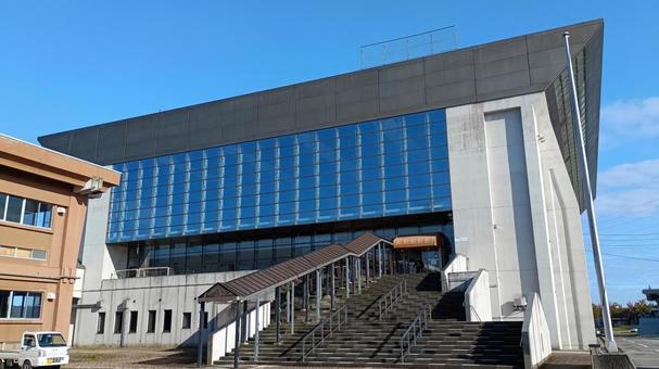 十日町市総合体育館 十日町市総合体育館,体育館,十日町市の写真素材