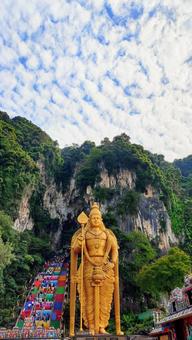 バトゥ洞窟01の写真