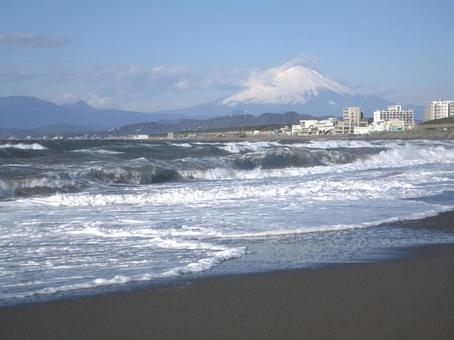 湘南と海と富士山 湘南と海と富士山の写真