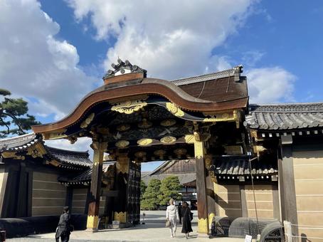 Photo, kyoto, temple, pool, 