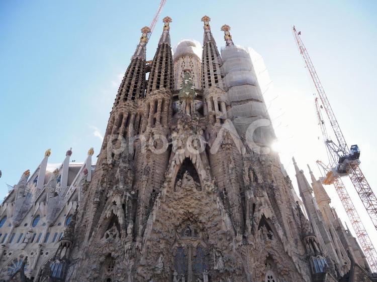 サグラダ・ファミリア サグラダ・ファミリア,ガウディ,スペインの写真素材