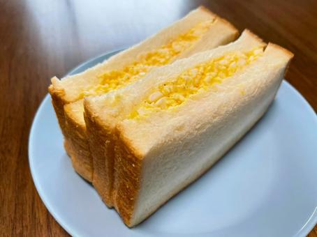 Photo, egg sand, egg sandwich, bread, 