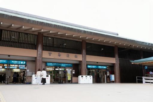 宮島桟橋建物 宮島桟橋建物 宮島桟橋,建物,乗船所の写真素材