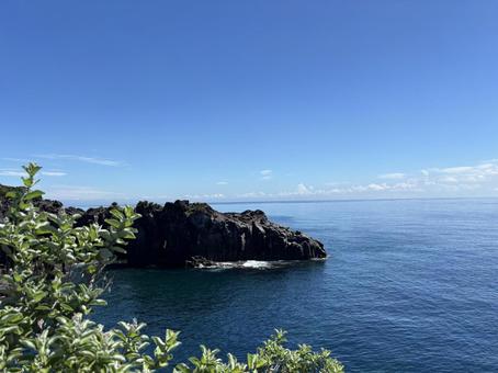 城ヶ崎海岸。 城ヶ崎海岸。 城ヶ崎海岸,静岡県伊東市,海の写真素材