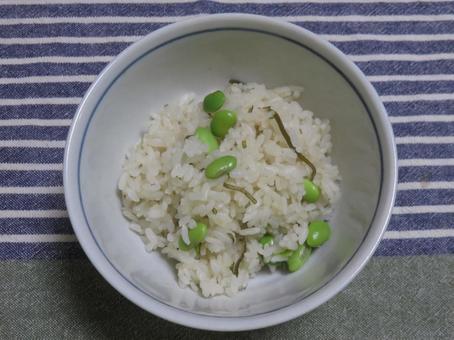 枝豆ごはん 枝豆ごはんの写真