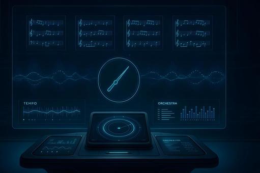 指揮分析コンソールの写真
