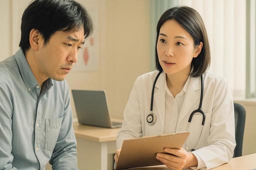 検査の結果報告 検査の結果報告の写真