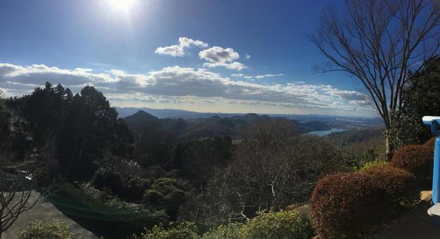 山の上からの眺め 山の上からの眺めの写真