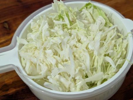 Shredded cabbage, JPG Shredded cabbage, JPG