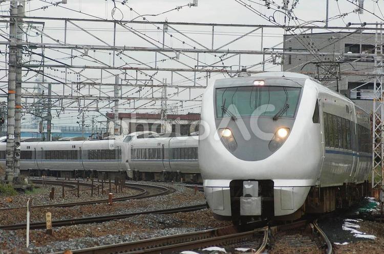 681系　683系　特急サンダーバード 鉄道,電車,線路の写真素材
