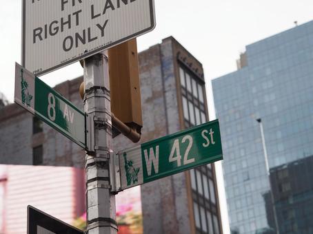 New York Sign: 8th x 42nd, JPG