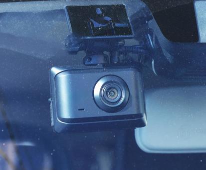 ドライブレコーダー ドラレコ,ドライブレコーダー,録画の写真素材