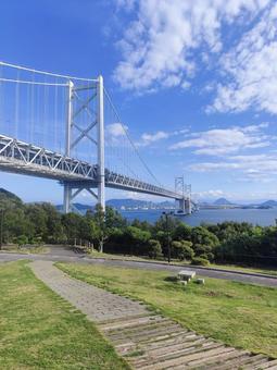 瀬戸大橋 瀬戸大橋 瀬戸大橋,瀬戸内海,橋の写真素材