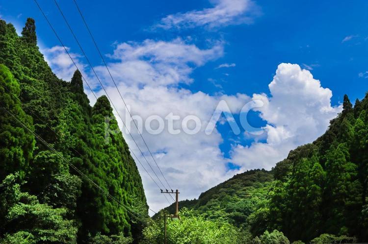 田舎 田舎,田舎暮らし,自然の写真素材
