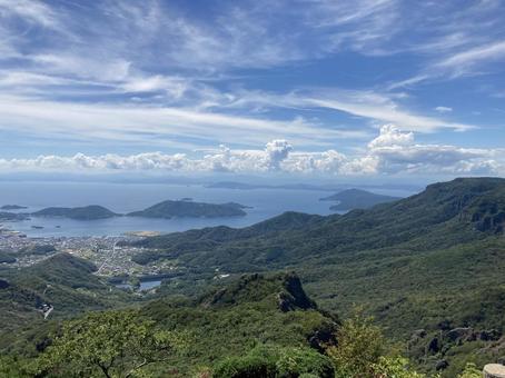 小豆島景色 小豆島景色の写真