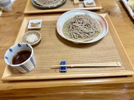 そばセット そばセット そば,たれ,大根の写真素材