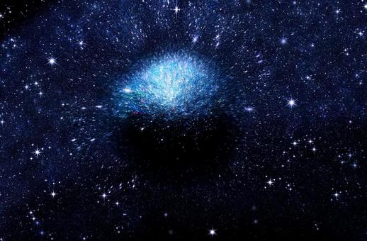 宇宙イメージ素材/星空・バキュームホール 宇宙,星空,天体の写真素材