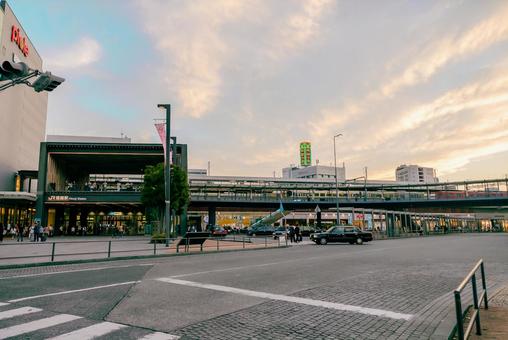 【兵庫】姫路駅の風景 兵庫,姫路,姫路駅の写真素材