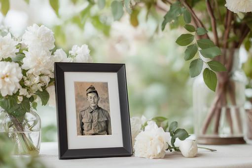 戦争で逝った父・兄の写真 戦争で逝った父・兄の写真の写真