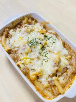 ミートグラタン　アップ ミートグラタン,料理,おかずの写真素材