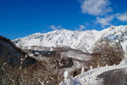 250320秋山郷上野原 250320秋山郷上野原 秋山郷,長野県,栄村の写真素材