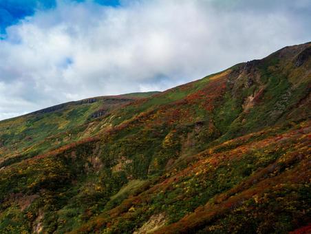 紅葉の栗駒山(須川岳) 紅葉の栗駒山(須川岳) 栗駒山,紅葉,秋の写真素材