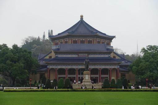 中山記念堂(広東省広州市) 中山記念堂(広東省広州市) 中山記念堂,孫文,中国の写真素材