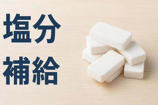 塩分補給タブレット・熱中症対策・夏対策 塩分補給タブレット・熱中症対策・夏対策の写真